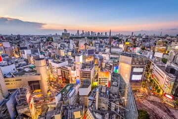 Abwaschbare Fototapete Shibuya, Tokio, Japan © SeanPavonePhoto