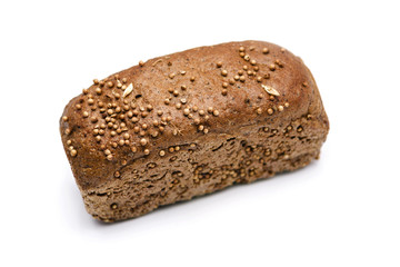 Bread on a white background