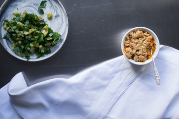 sweet potato crumble