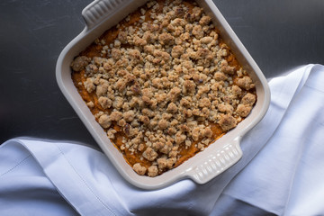 sweet potato crumble