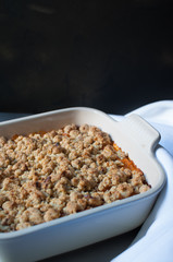 sweet potato crumble
