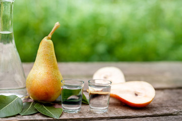 Fruit brandy with pear