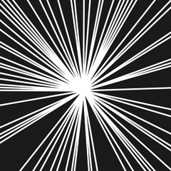 Obraz premium Abstract Rays of Light and Background