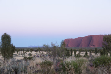 The Red Centre, Central Australia, after Sunrise