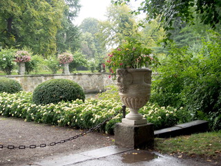 Ogrody przy zamku w Łańcucie
