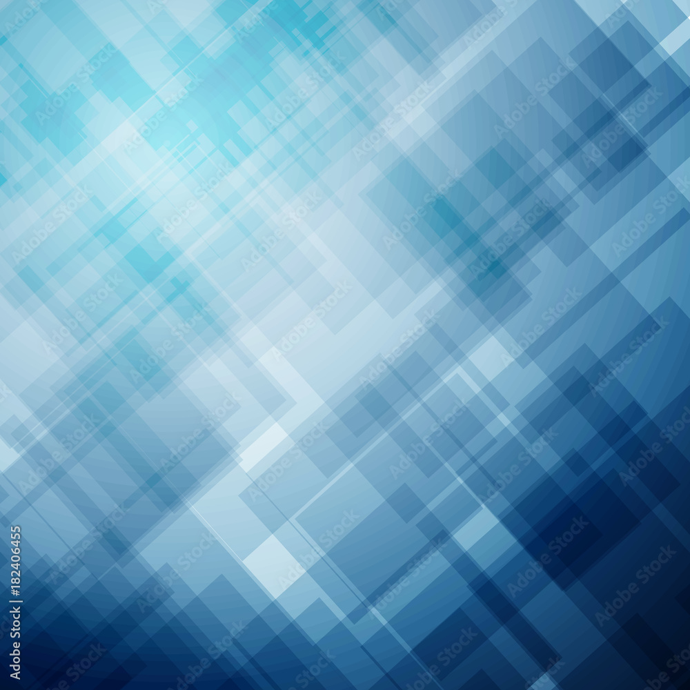 Poster abstract squares vector background. dark design template