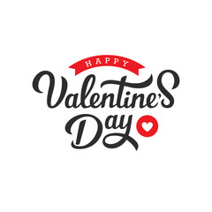 Hand drawn lettering for Valentines Day.