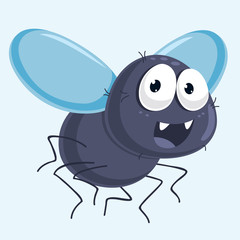Fly Vector Illustration