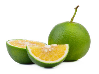 Sweet Orange isolated on white background