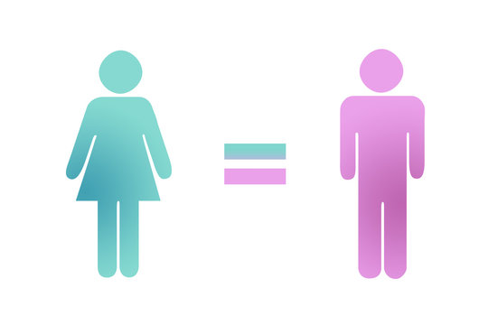 Igualdad de género entre mujeres y hombres.