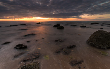 Sunset near Hunstanton Cliffs