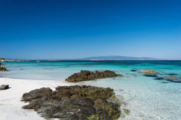 Small island off Sardinia