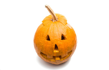 Halloween pumpkin isolated
