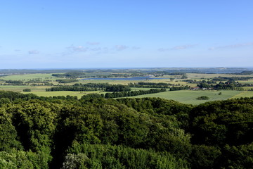Obraz premium Rundblick vom Schloss Granitz