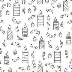 vector doodle pattern