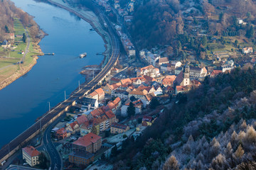 Blick auf Königstein