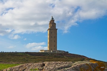 Fototapeta na wymiar Torre de Hercules , Hercules Tower