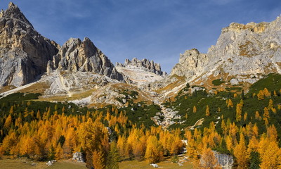 Passo Falzarego. Dolomitos , Italy