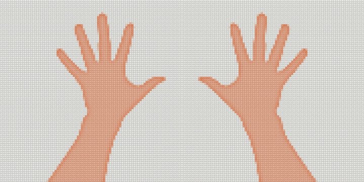 two hands