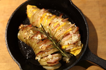 ハッセルバックポテト