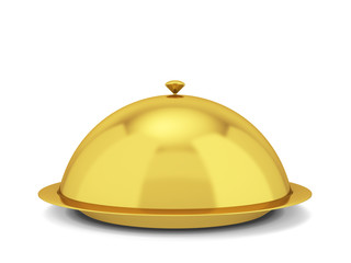 Restaurant cloche plate