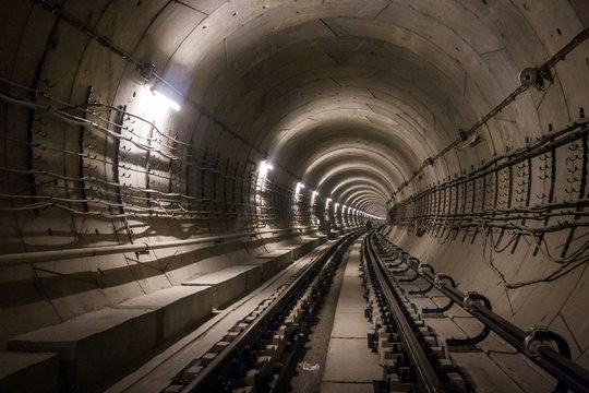 Metropolitan tunnel under constraction © Oleksandr Drozdov