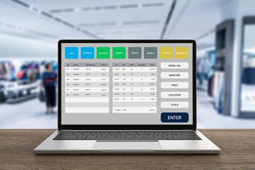 notebook with software