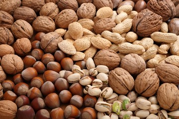 Obraz premium Mix of nuts.