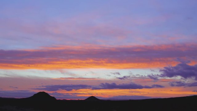 Mojave Desert Sunrise Time-Lapse