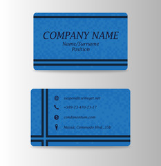 Business Card. Vector illustration. EPS10