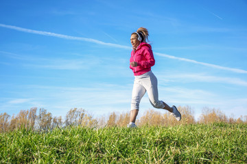 women performed a break from running