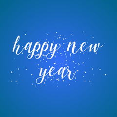 vector illustration of new year background