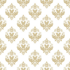 Classic seamless pattern. Traditional orient ornament. Classic vintage background