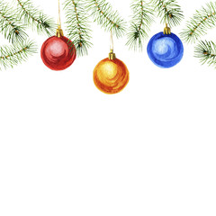 christmas balls, new year decoration