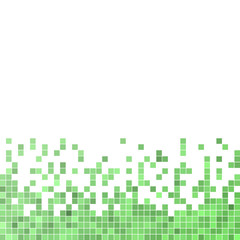 abstract vector square pixel mosaic background