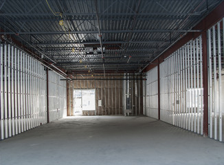commercial space under construction