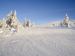 Beautiful mountain landscape from Finland