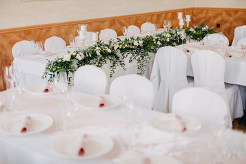 Vintage wedding dining