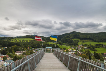 Aussichstsplattform Skywalk in Kirchberg an der Pielach
