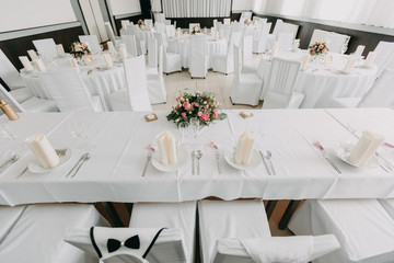 Vintage wedding dining