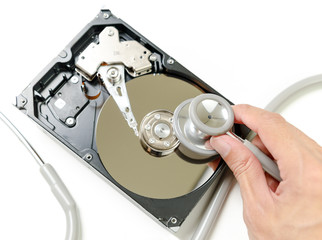 Repair and check hard disk problem