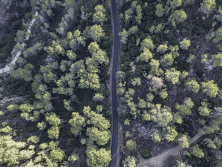 Burma Road, Derekh Burma, in Israel was a makeshift bypass road between Kibbutz Hulda and Jerusalem, landscape cityscape view, places tourism.