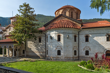 Fototapeta premium Old churches in Medieval Bachkovo Monastery, Bulgaria