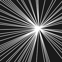 Obraz premium Abstract Rays of Light and Background