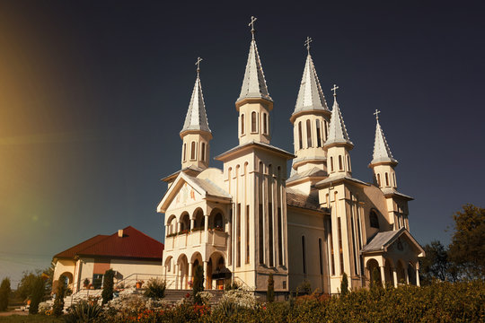 New Church In Remetea Chioarului, Romania