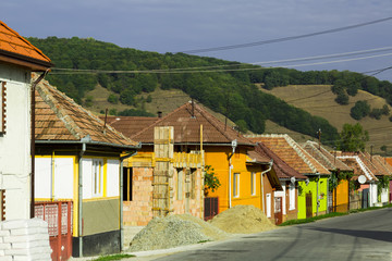 Fototapeta na wymiar Village in Transylvania