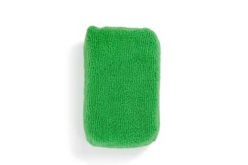 Sponge pad on white background