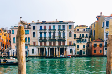 Fototapeta na wymiar Grand canal of Venice Italy