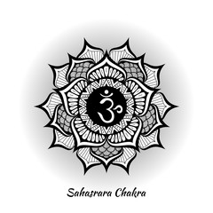 Sahasrara chakra design