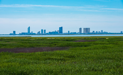 Fototapeta na wymiar The Atlantic City Skyline